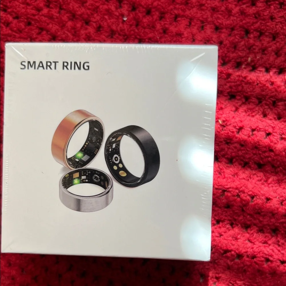 Smart Ring in Black, Silver, and Gold